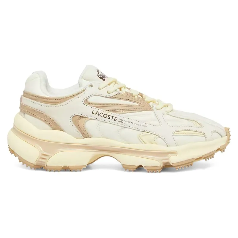 Lacoste L003 2K24 125 4 SFA Off White Light Brown (7-49SFA00122R2)