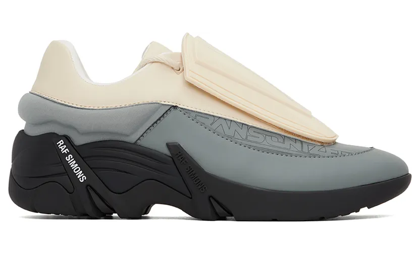 Raf Simons Off-White & Gray Antei Sneakers (HR740009L)