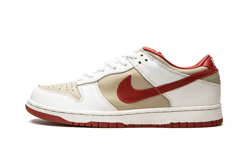 Nike DUNK LO PRO MNS “Light Stone Varsity Red” (302517-161)