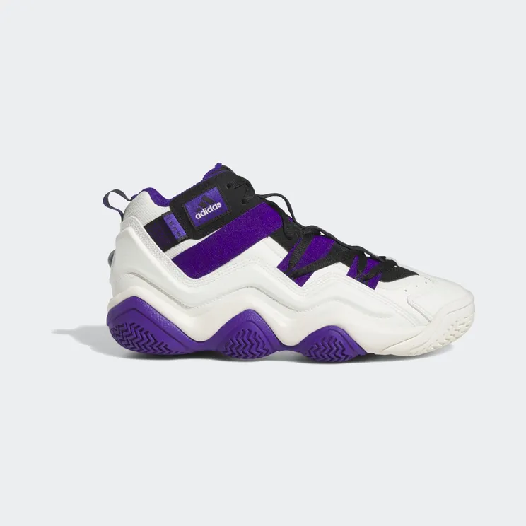 adidas Top 10 2000 Off White / Core Black / Team Colleg Purple (HQ4622)