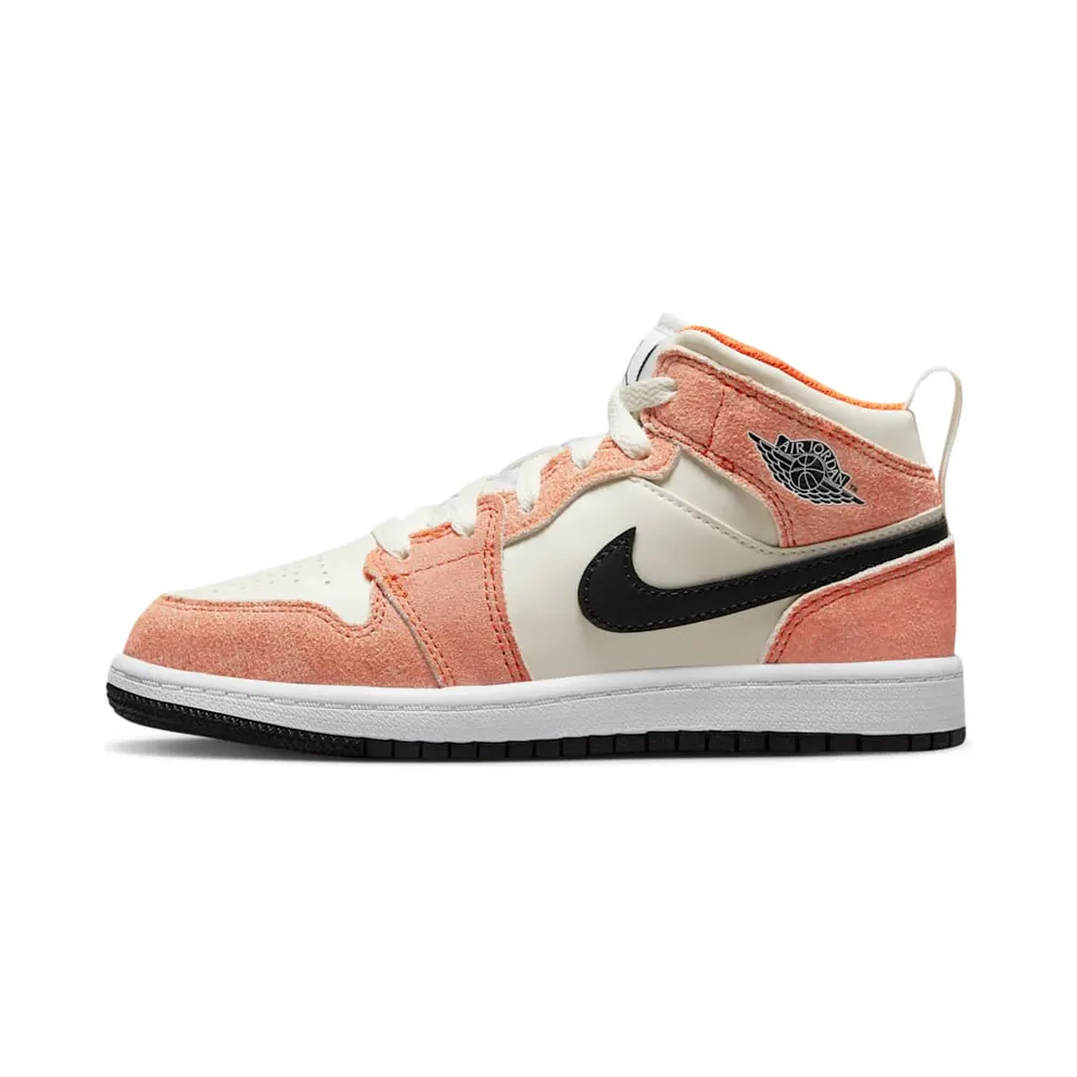 Jordan 1 Mid TD “Orange Suede” (DV1341-800)