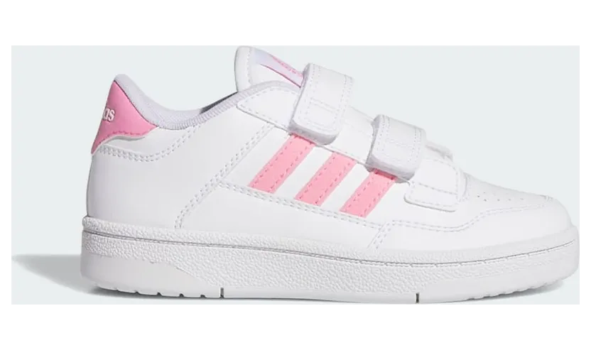 Adidas Rapid Court Schoenen Cloud White / Bliss Pink / Cloud White (JS4768)