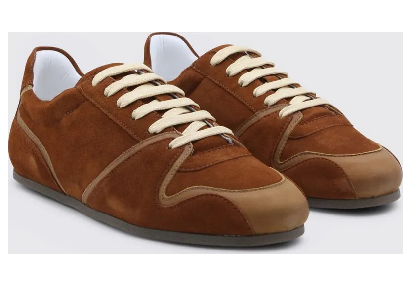 Moschino Suede Sneakers Rust (MB15021G0OGFC20A)