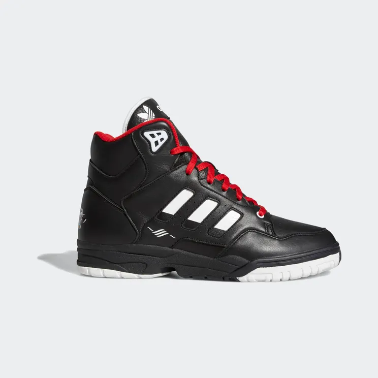 adidas Kid Cudi x Bill en Ted Torsion Artillery Mid Core Black / Cloud White / Scarlet (FZ3879)