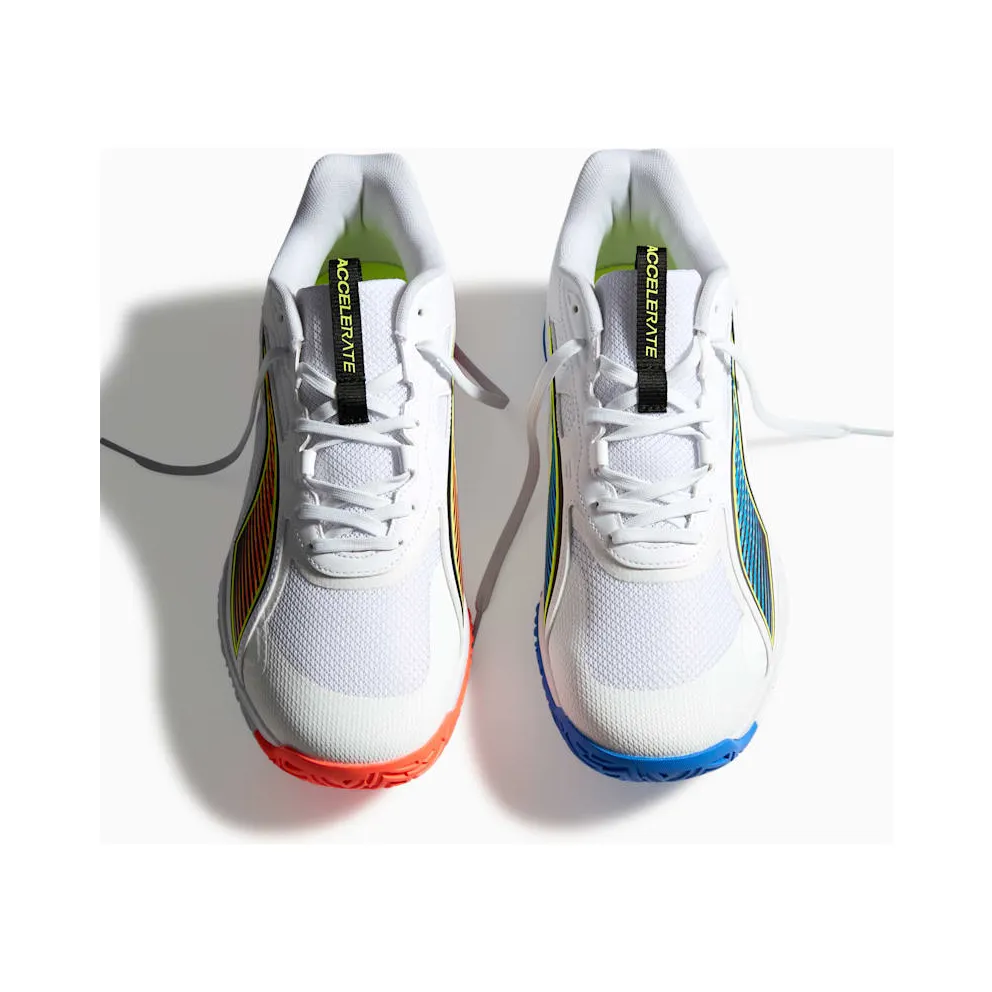 Puma Accelerate Pro 4 Game On White Glowing Red Ultra Blue (108889-01)