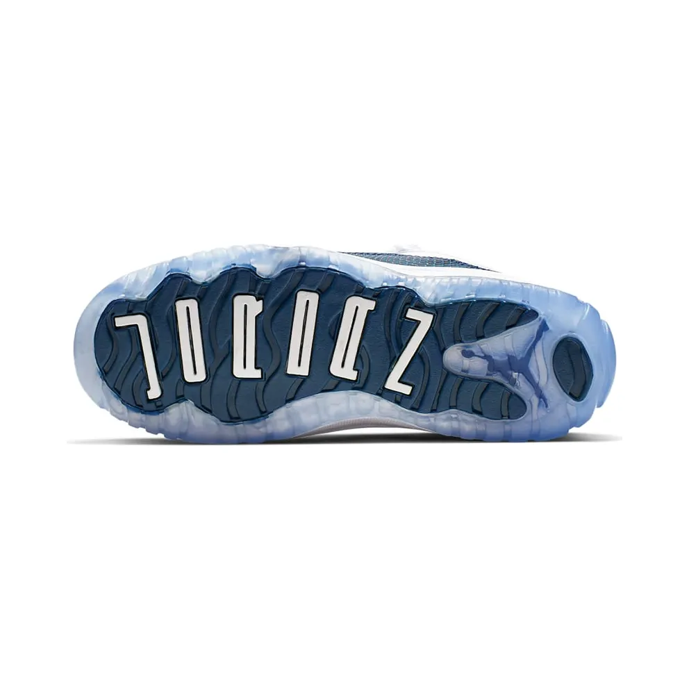 Jordan 11 Retro Low Snake Navy 2019 (PS) White/Black-Navy (CD6848-102)
