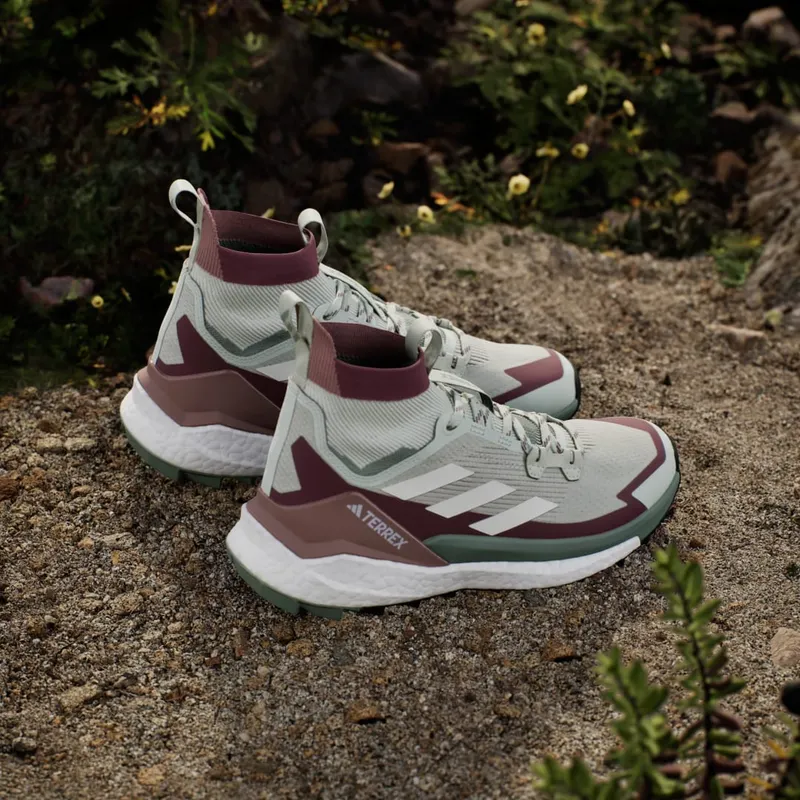 Adidas Terrex Free Hiker 2.0 Hiking Linen Green / Off White / Burgundy (IH1317)