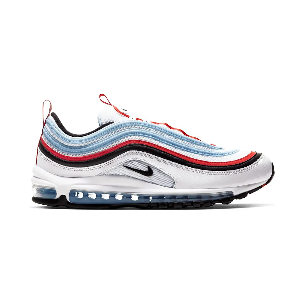 Nike Air Max 97 Gundam White/Black/University Red (CW6986-100)