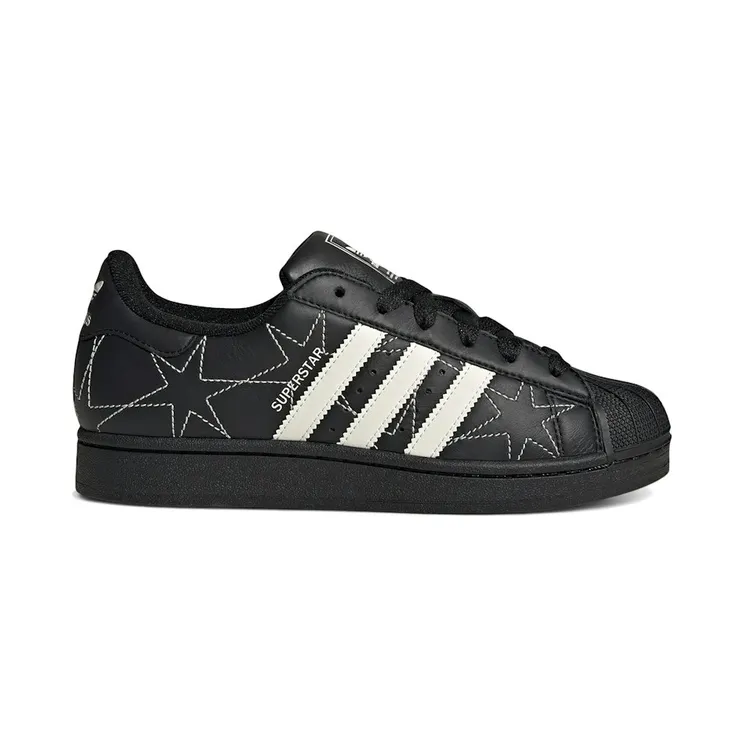 adidas Superstar II Black Cream White Stars