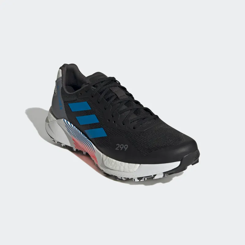 Adidas Terrex Agravic Ultra Trail Running Core Black / Blue Rush / Crystal White (H03179)