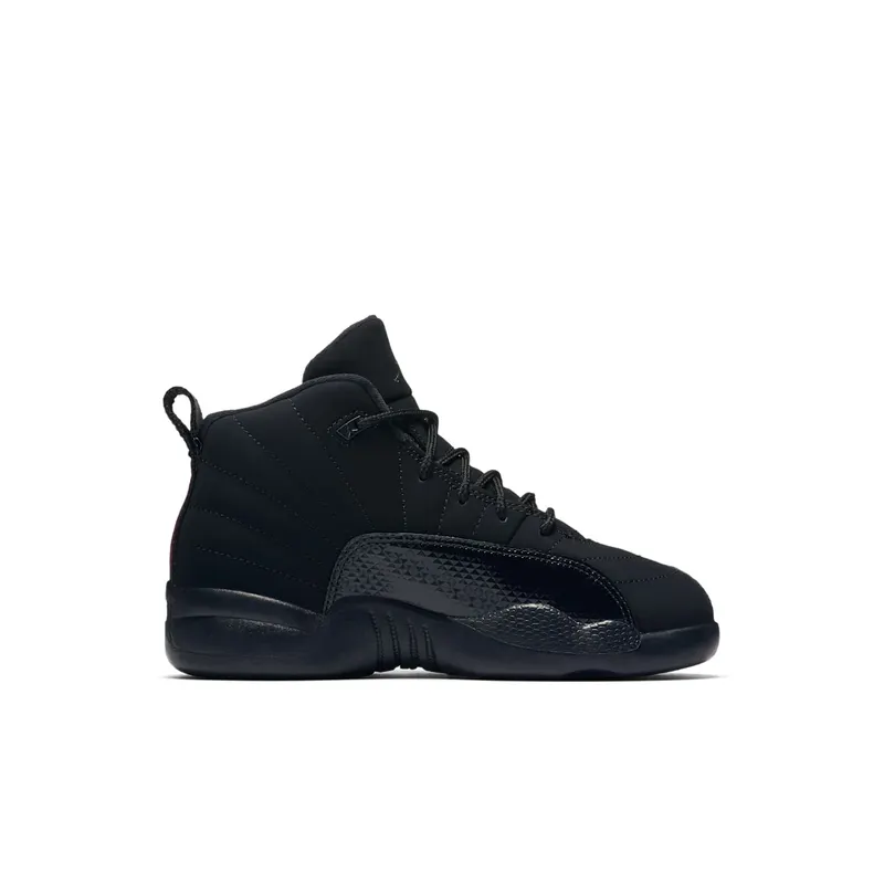 Jordan 12 Retro Black Rush Pink (PS) Black/Dark Grey-Rush Pink (510816-006)