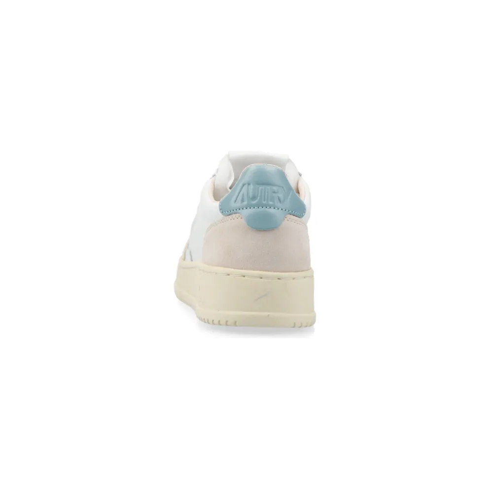 Autry Medalist Low W (White / silberblau) – AULWLS79