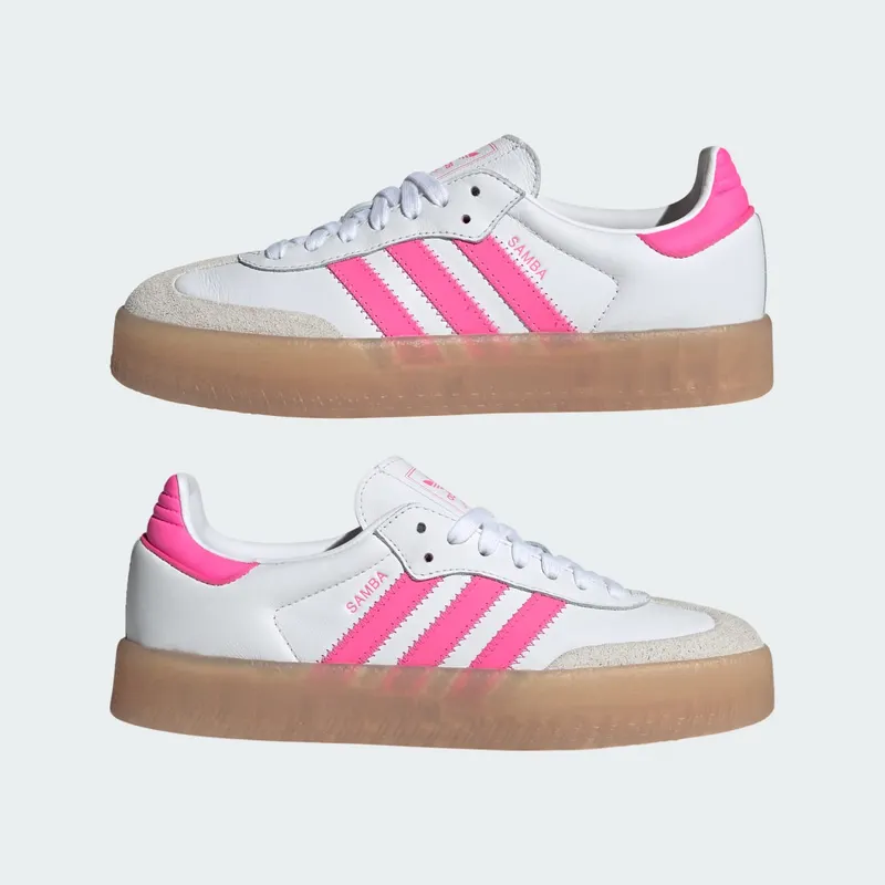 Adidas Sambae Cloud White / Off White / Lucid Pink (JS3940)