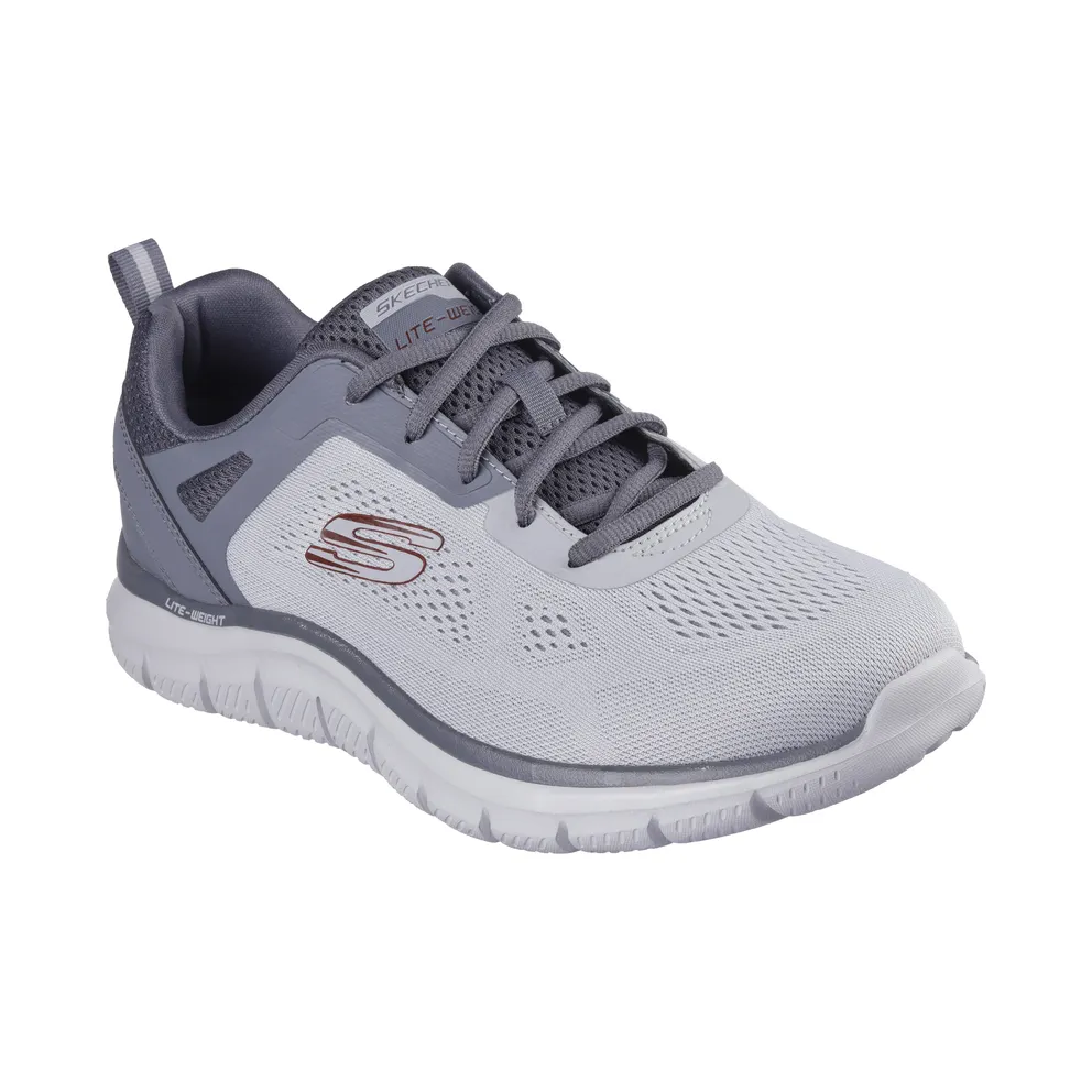 Skechers Track – Broader – Grey / Houtskool – “Grey” (232698 GYCC)
