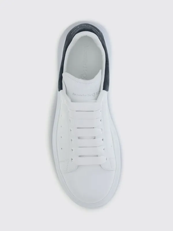 Mcqueen Oversize Calf Leather with a Chunky Sole White (553680WIAI39054)