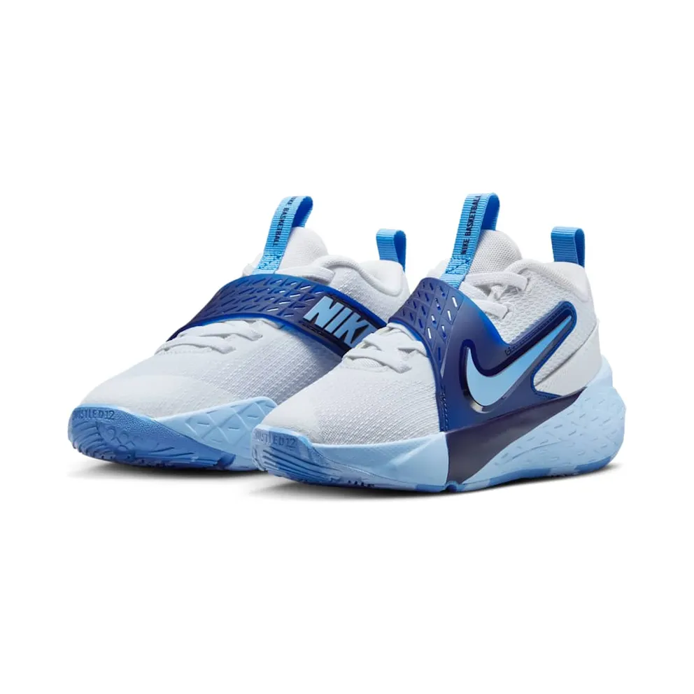 Nike Team Hustle D 12 White Psychic Blue Midnight Navy University Blue (HF6280-100)