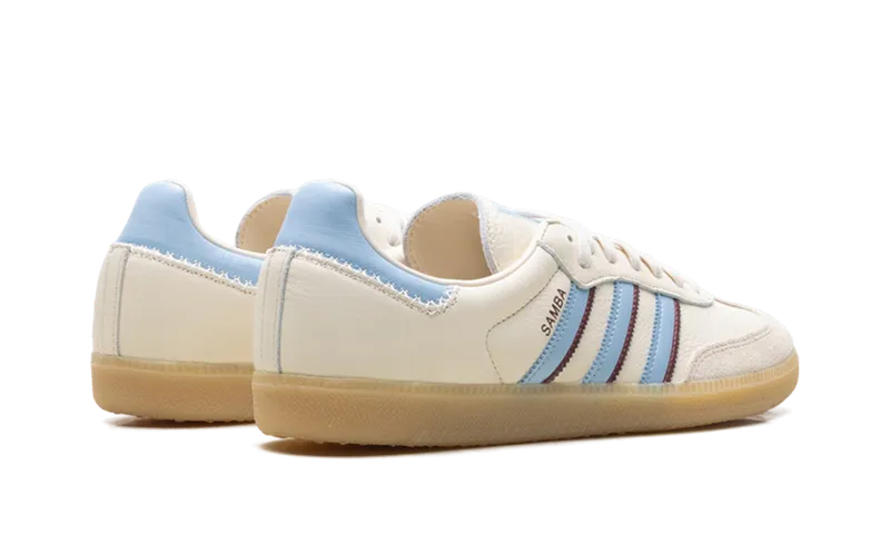 Adidas Samba OG “Wonder White / Celestial Blue” (JS5041)