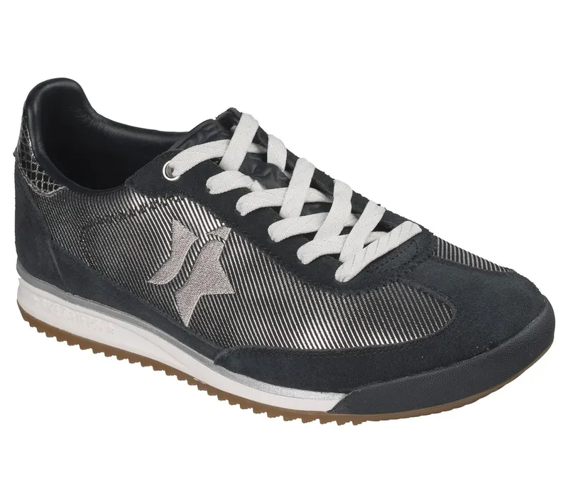 Skechers SKX 92 – Perfectly Shimmered Sneaker Black/Silver
