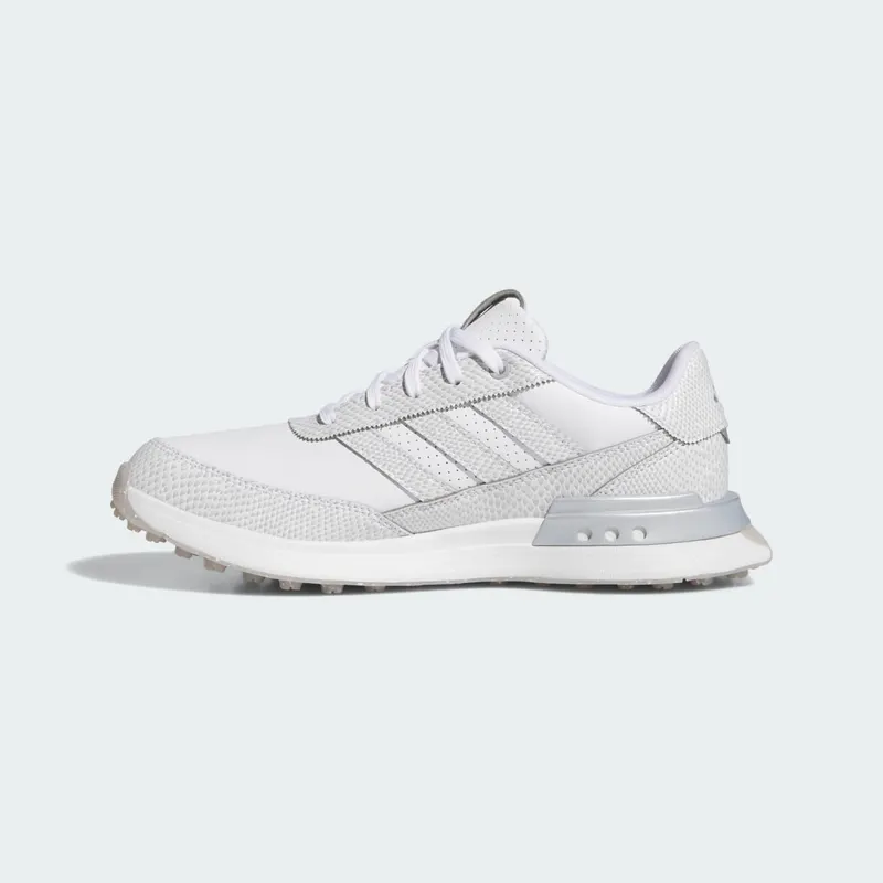 adidas S2G 24 Leather Spikeless Golf Cloud White Silver Metallic (JI4037)
