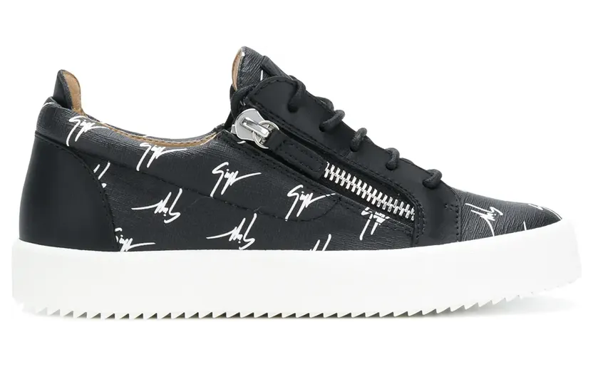 Giuseppe Zanotti ‘Nicki’ Sneakers mit Logo-Print – Schwarz (RS80019001)