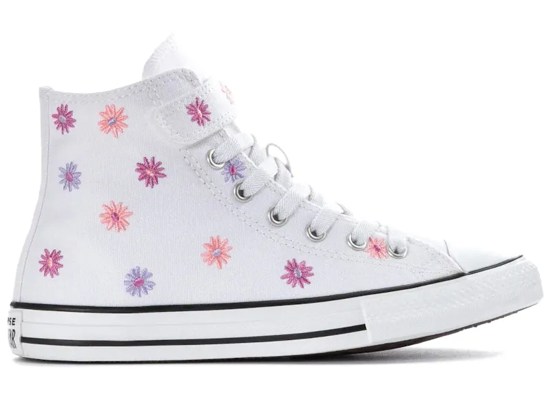 Converse Chuck Taylor All Star EasyOn Hi Allover Embroidered Florals (A13454F)