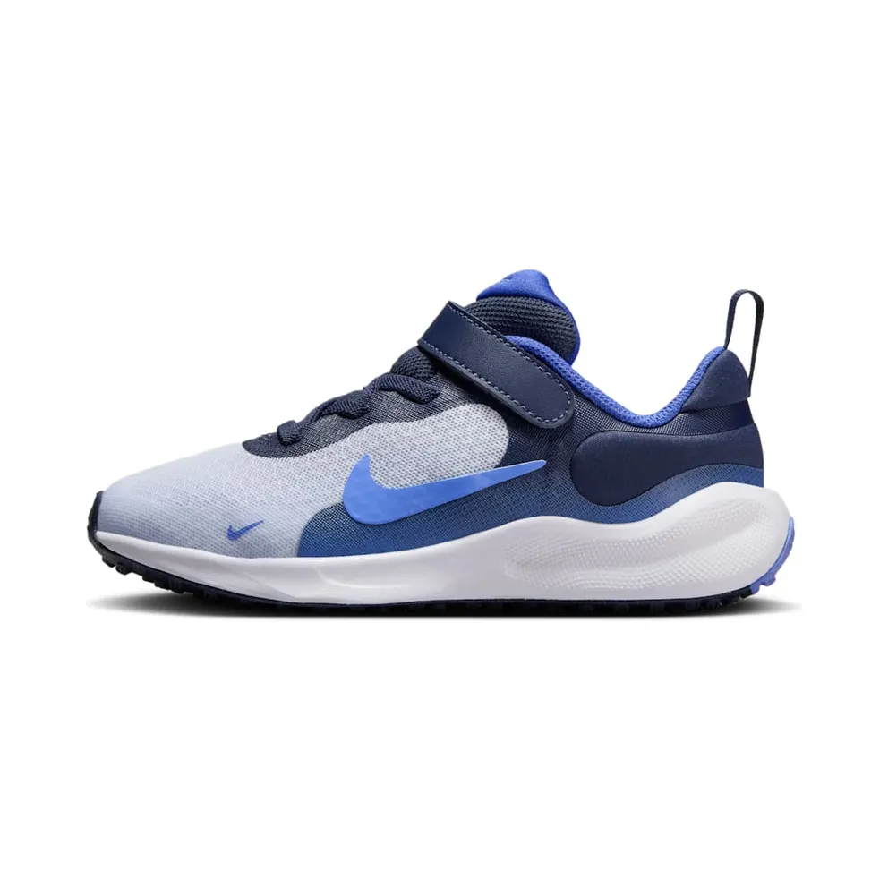 Nike Revolution 7 Football Grey Thunder Blue Astronomy Blue Royal Pulse (FB7690-007)
