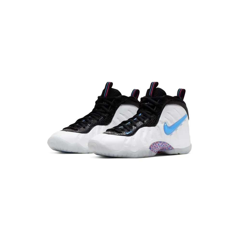 Nike Air Foamposite Pro 3D(GS) White/Blue Hero-Red Orbit-Indigo Force (644792-102)