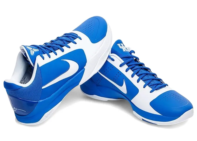 Nike Kobe 5 Protro Kentucky PE Game Royal White (IM9459-1960505)