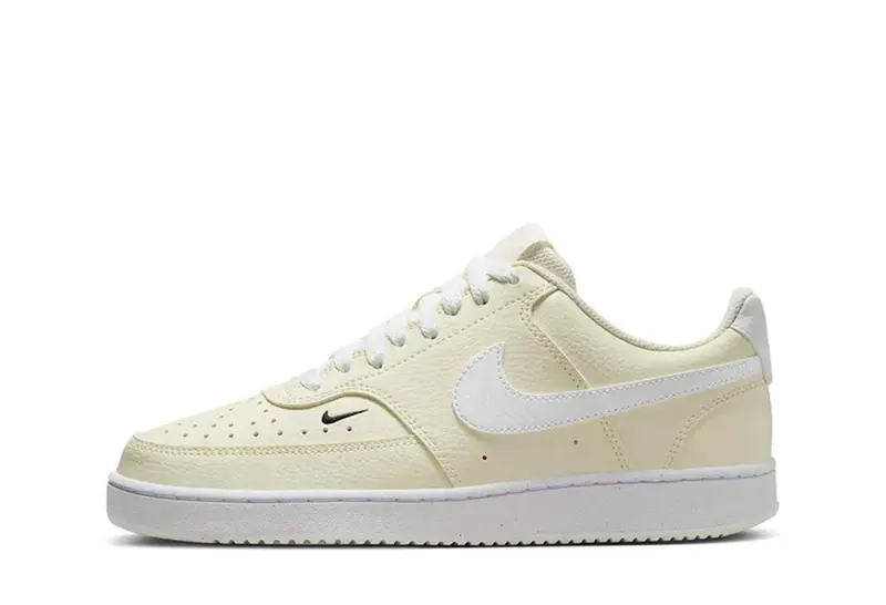 Nike Court Vision Low Next Nature White Black Pale Ivory (FV9952-100)