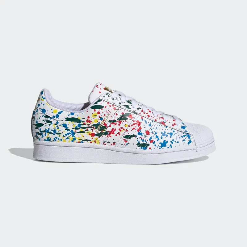 adidas Superstar Cloud White / Cloud White / Gold Metallic (FX5537)