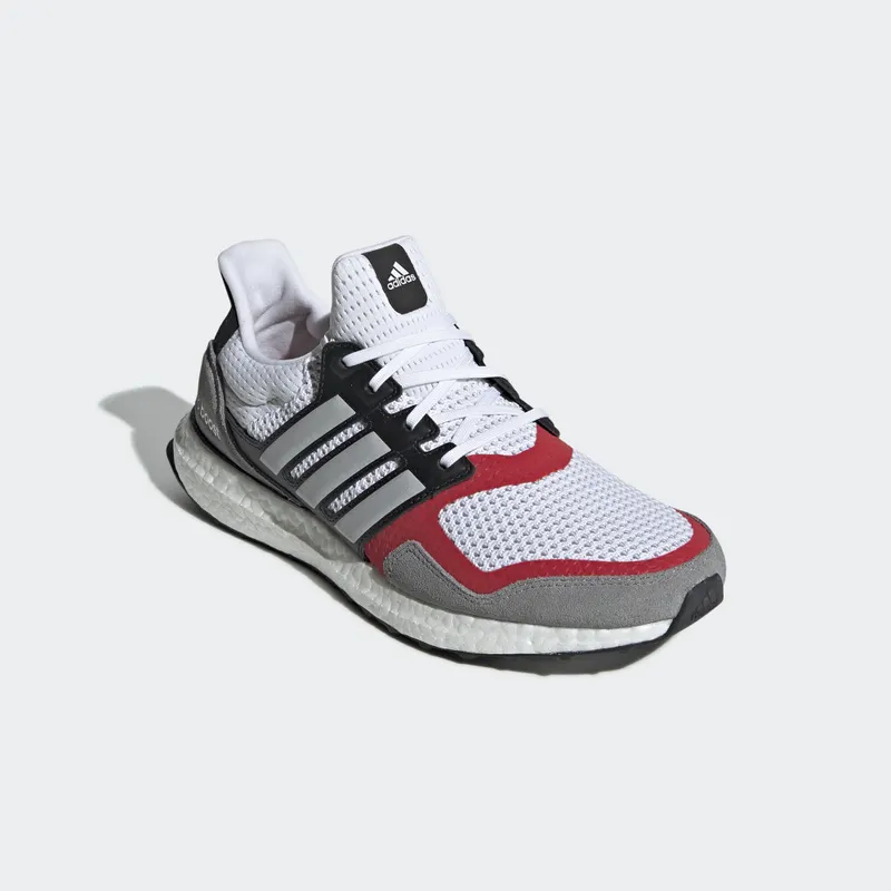 adidas Ultra Boost S&L White Grey Scarlet Cloud White/Grey Two/Scarlet (EF2027)