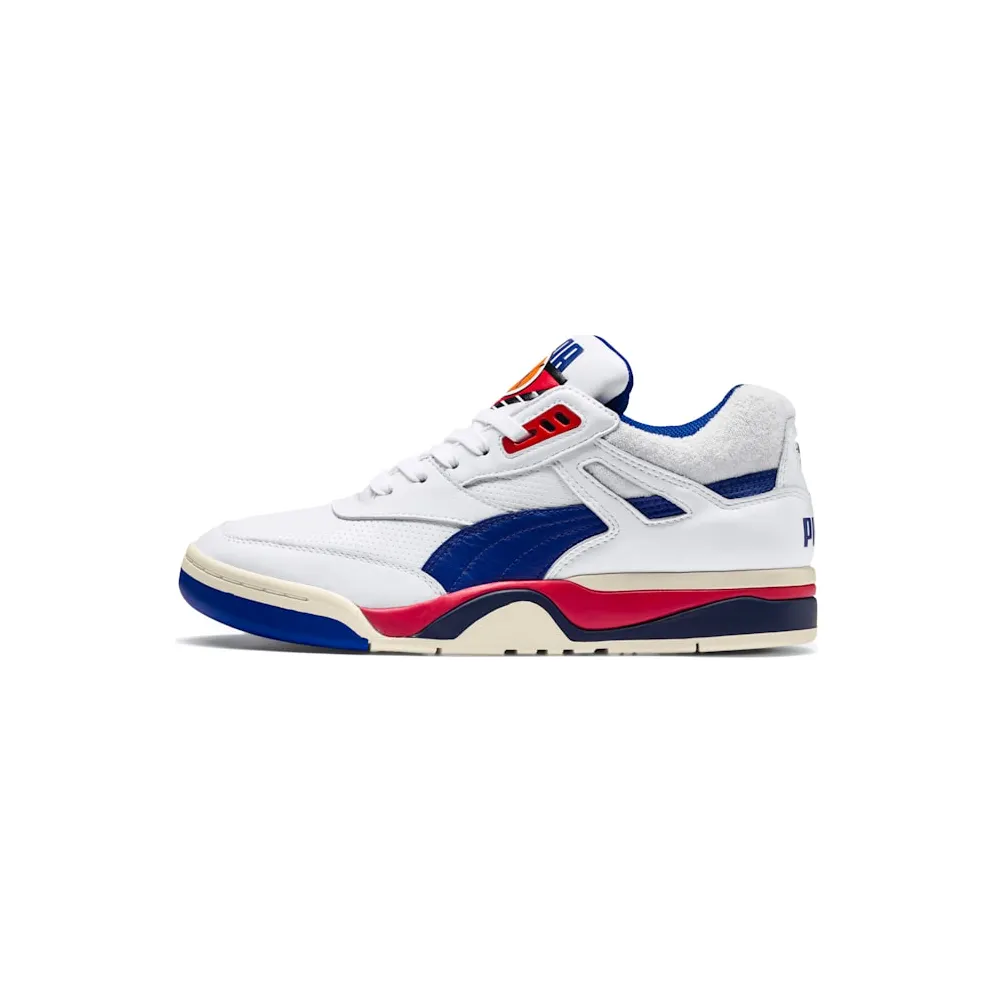 Puma Palace Guard OG White Puma White/Surf The Web/High Risk Red (369587 01)