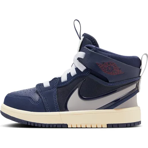 Jordan 1 Mid RM EasyOn Midnight Navy Varsity Red Muslin Atmosphere Grey (FQ1282-400)