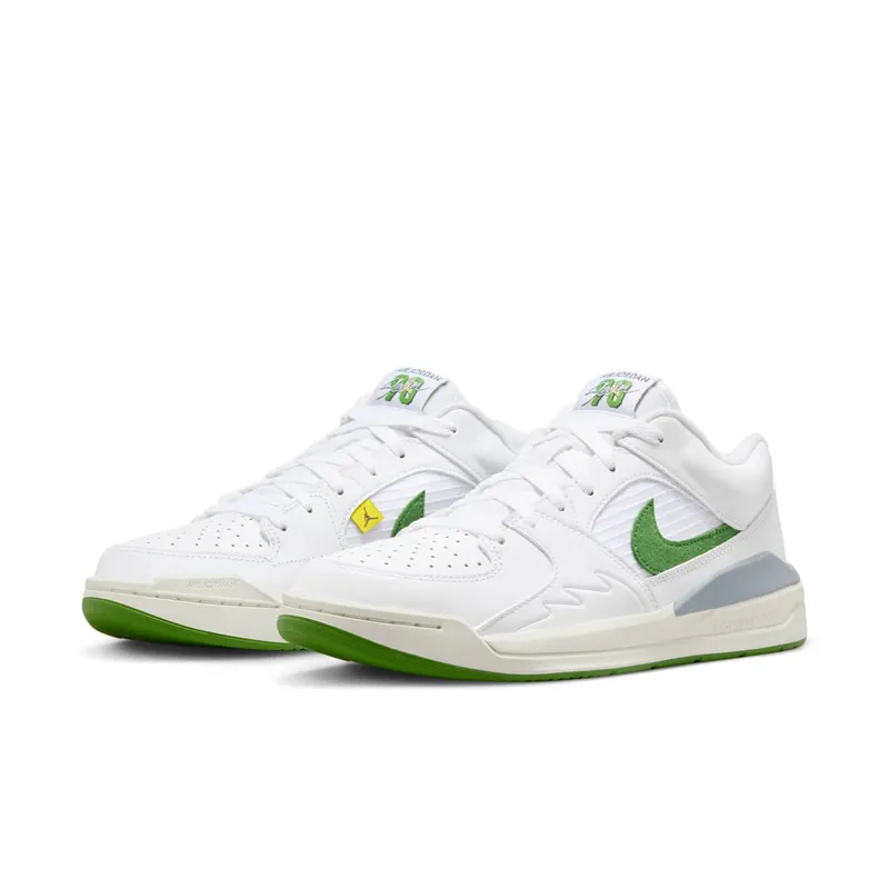 Jordan Stadium 90 White Sail Lightning Chlorophyll (HF4984-100)