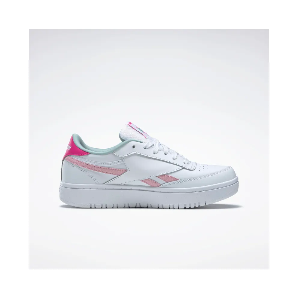 Reebok Club C Double Shoes Cloud White / Proud Pink / Seaside Grey (GW9187)