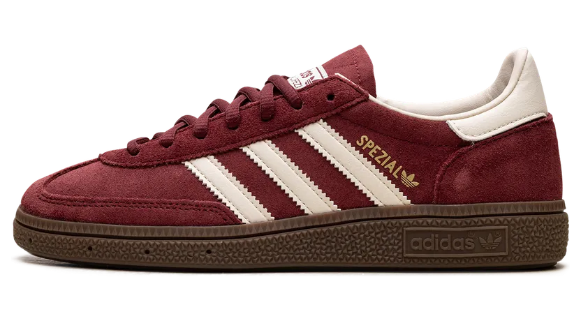 Adidas Handball Spezial “Burgundy/Cream/Gum”: clean terrace-classic