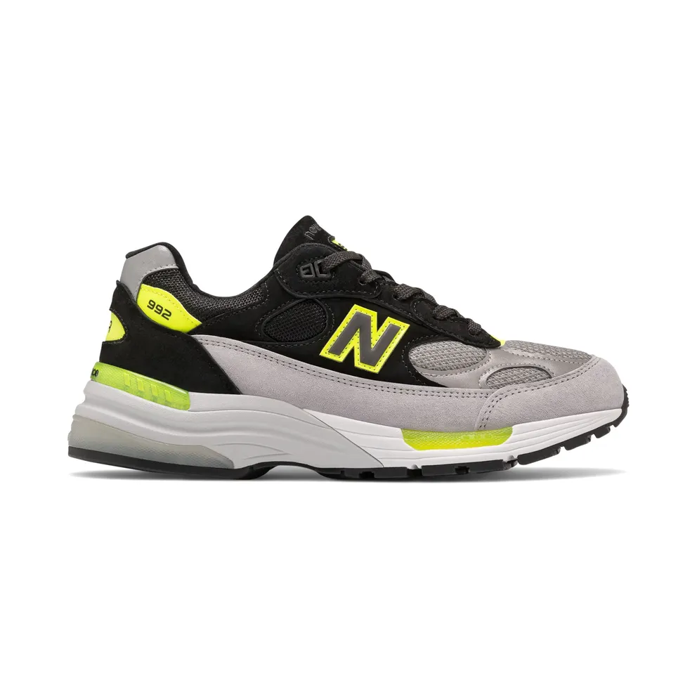 New Balance 992 Black Grey Volt Black/Grey-Volt (M992TQ)