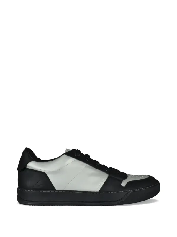 Lanvin DBB1 leren sneakers with logo-reliëf – Black (FMSKDLOWL)