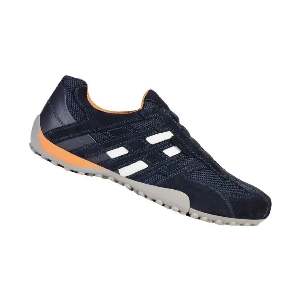Geox Snake “Ecru / Navy / Orange” (U4207L02214C4002)