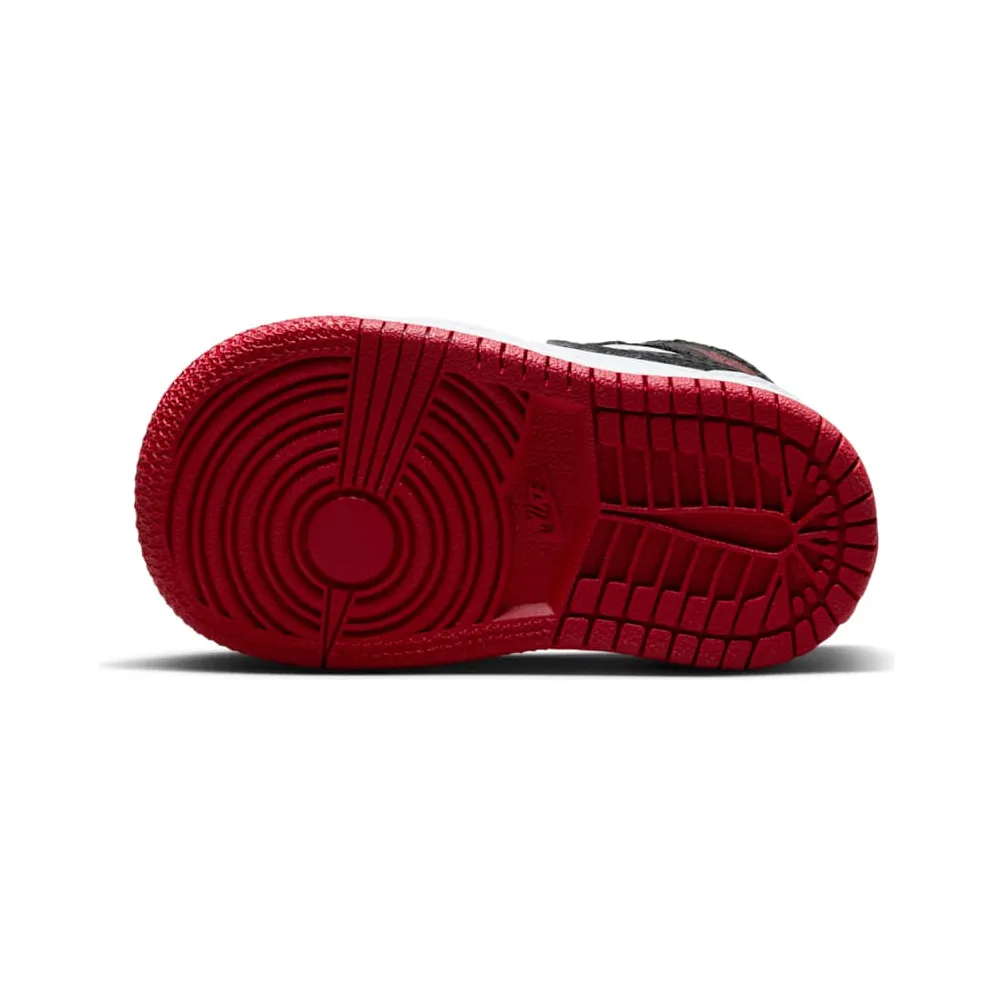 Jordan 1 Mid TD “White / Black / Gym Red” (DQ8425-106)