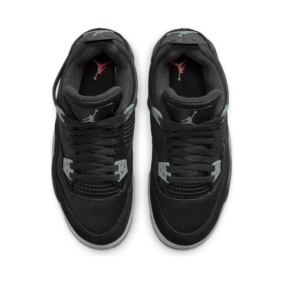 Air Jordan 4 GS “Black Canvas” (DV0553-006)
