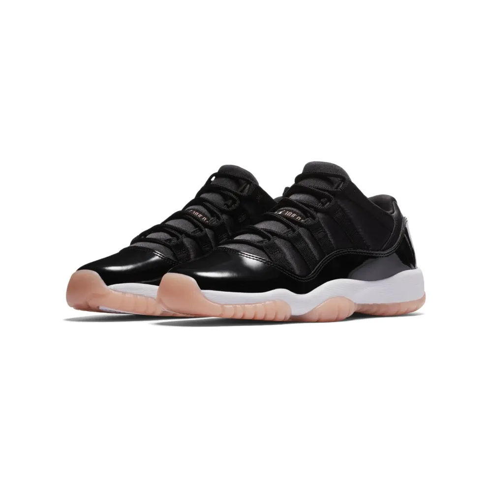 Jordan 11 Retro Low Bleached Coral (GS) Black/Bleached Coral-White (580521-013)