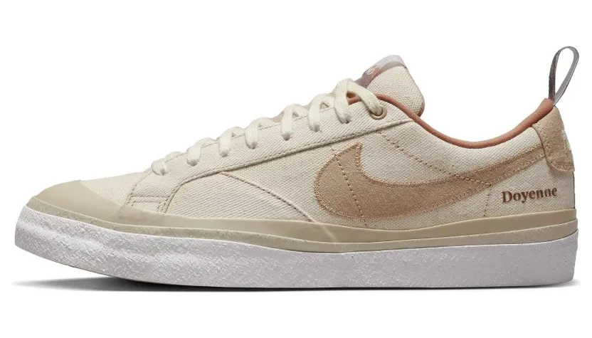 Nike SB Blazer Low x Doyenne Coconut Milk/Limestone/Rattan/Rattan (DZ3406-100)