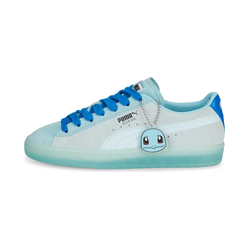 Puma x POKÉMON Suede Schiggy für Jugendliche Blau (387416-01)