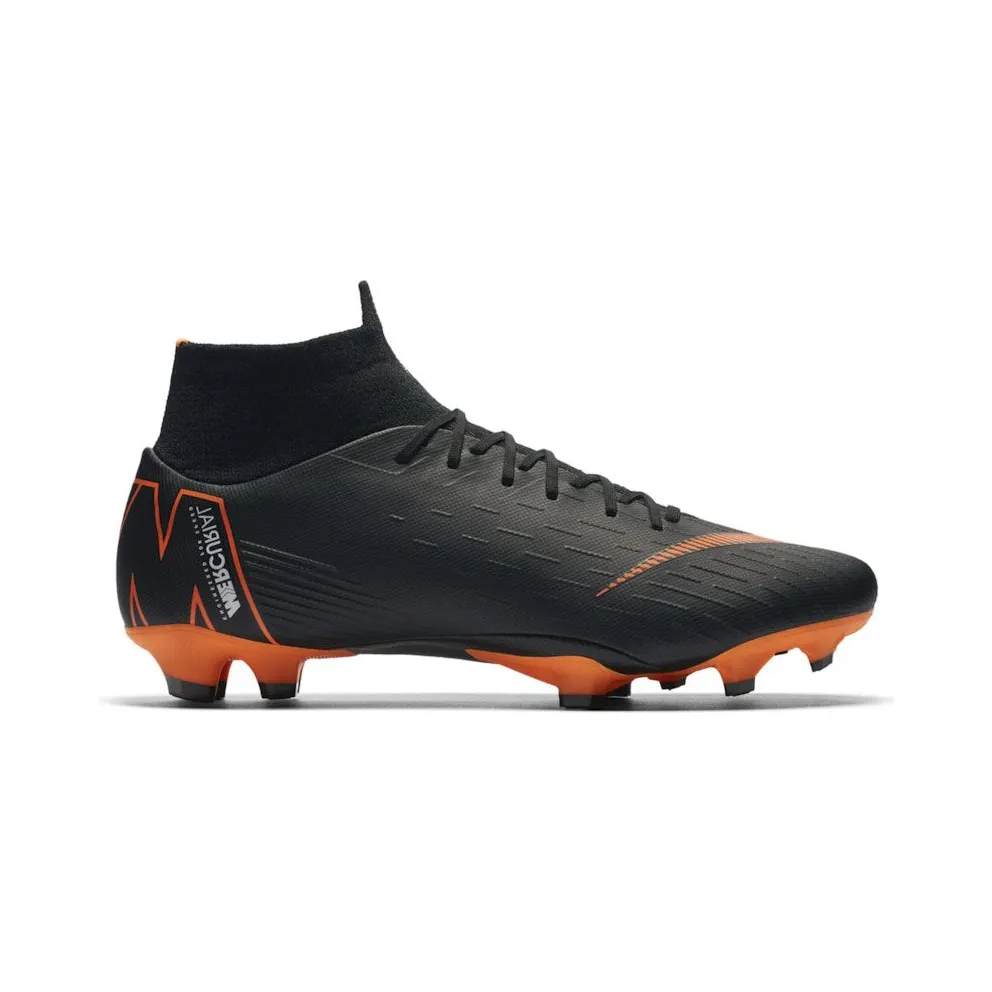 Nike Superfly 6 Pro FG Black Total Orange (AH7368-081)