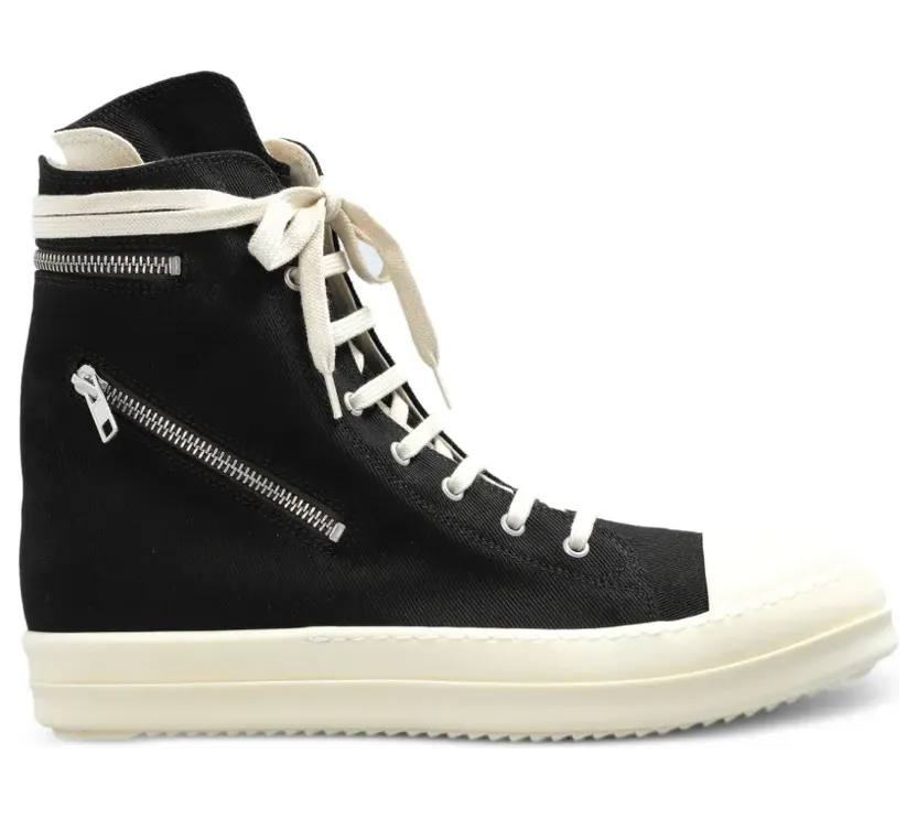 Rick Owens Drkshdw mit Reißverschluss “Black” (DU02F6808DO)
