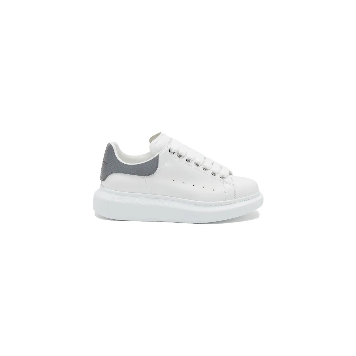 Alexander McQueen Oversized Snake Print White Grey (718232WIEE79154)