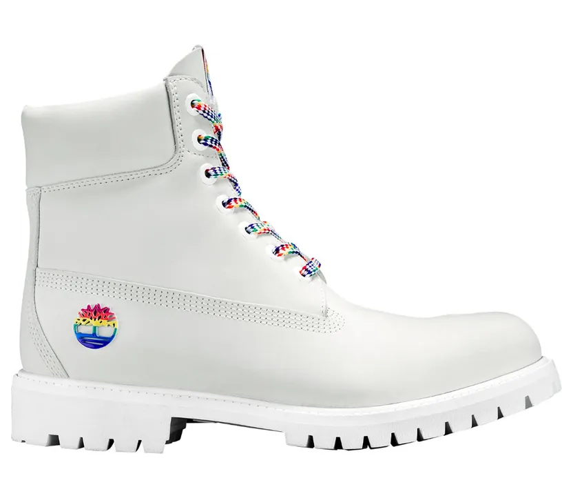 Timberland 6″ White Rainbow (A1QWE)