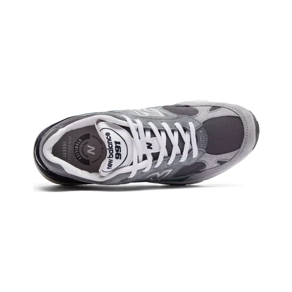 New Balance 991 Nu Block Grey Grey/Blue-Teal (M991GBT)