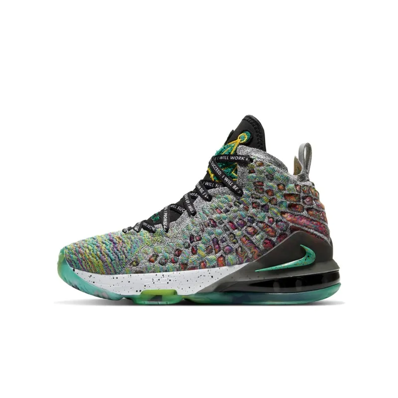 Nike LeBron 17 I Promise (GS) Neptune Green/White-Black (CW2761-300)
